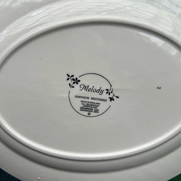 Johnson Brothers Melody Ceramic Plate 22 pieces!!
Made in England! - Picture 4 of 6